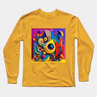 A surreal-abstract  of NFT ART. Long Sleeve T-Shirt